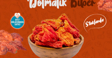 Kurutulmuş Dolmalık Biber (50 adet)