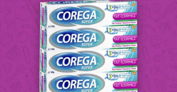 Corega Super (Tat İçermez) 4x40 gr Diş Protezi Yapıştırıcı