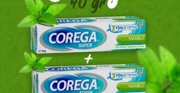Corega Süper (Naneli) 2'lü Diş Protezi Yapıştırıcı