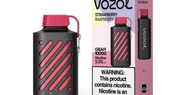 Vozol Gear 10000 Puff Strawberry Raspberry