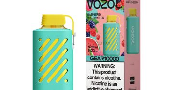 Vozol Gear 10000 Puff Raspberry Watermelon